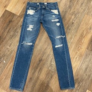 Adriano Goldschmied “Piper” Slouchy Slim Jeans MADE USA! Perfect condition. 26R